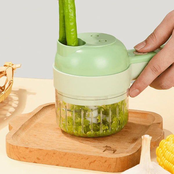 4-In-1 Electric Vegetable Cutter