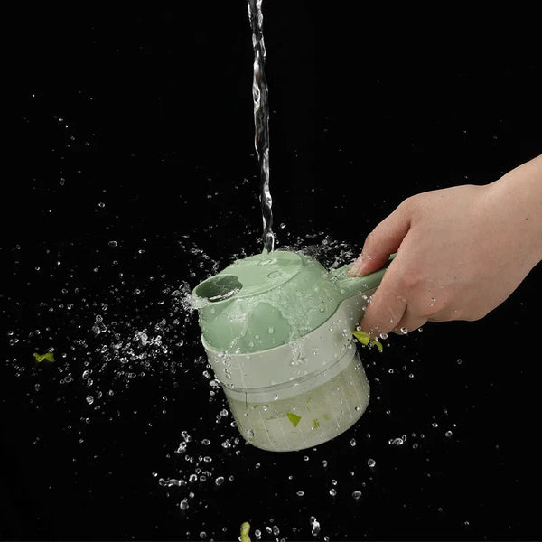 4-In-1 Electric Vegetable Cutter