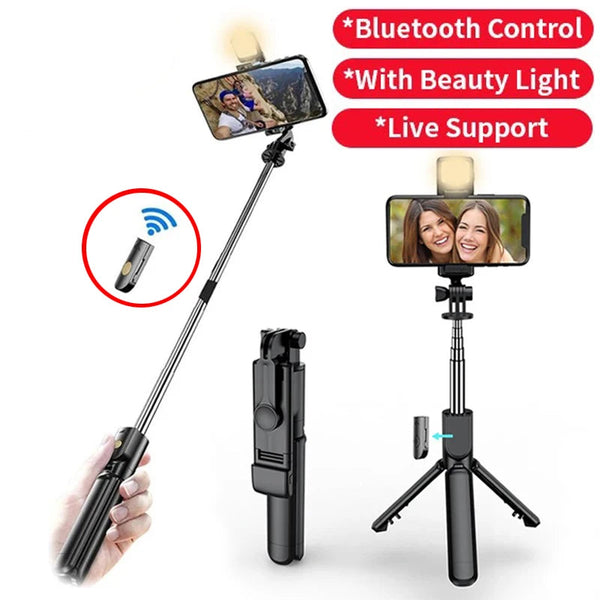 Selfie Stick Travel Tripod Stand