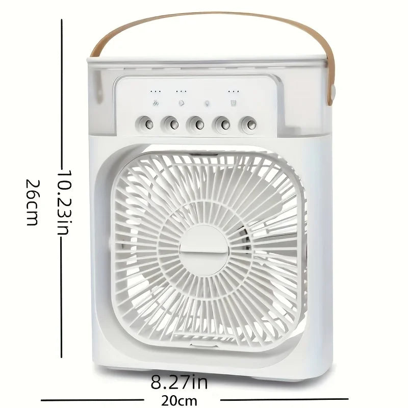 3-In-1 Ice Mist Portable Air Cooler