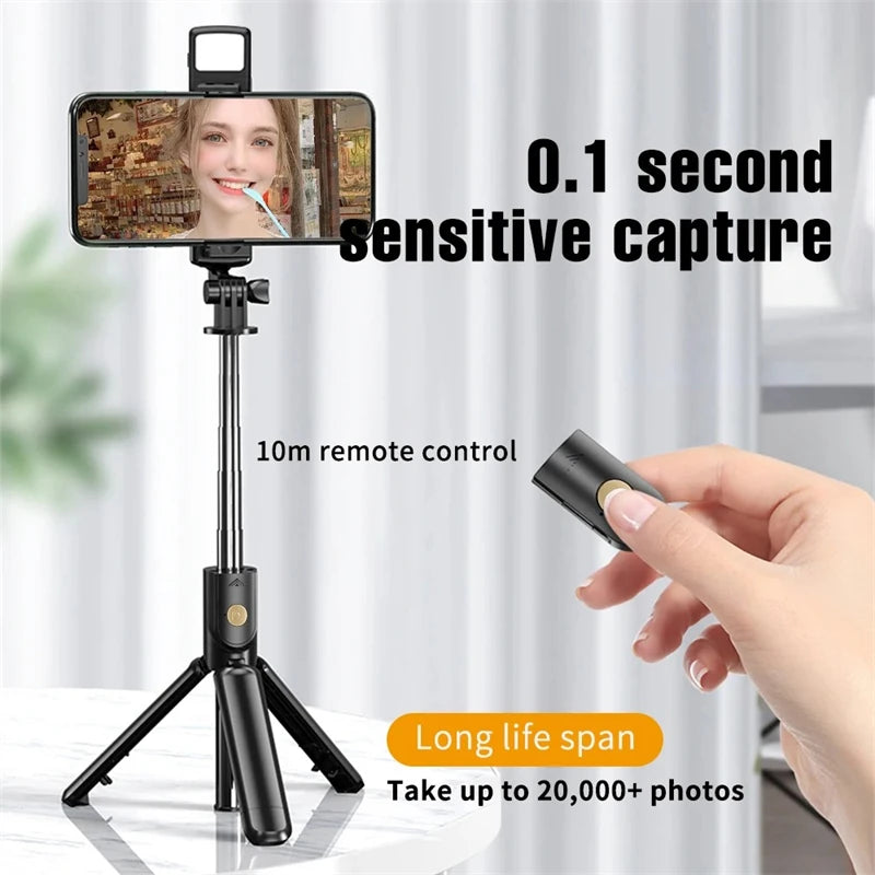 Selfie Stick Travel Tripod Stand
