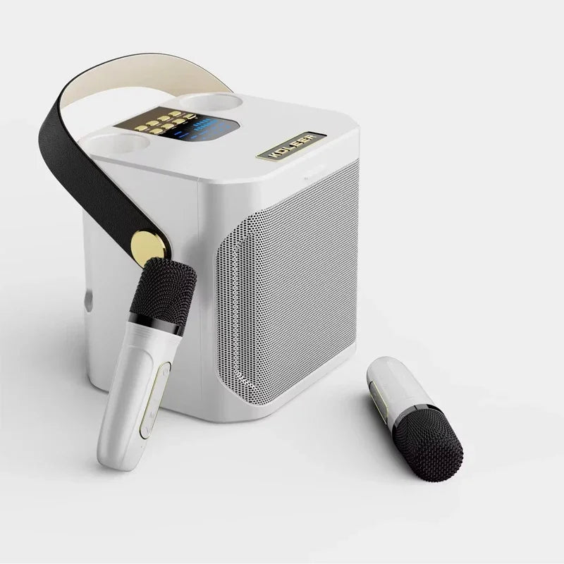 Dual Microphone Karaoke Speaker with Phone Stand