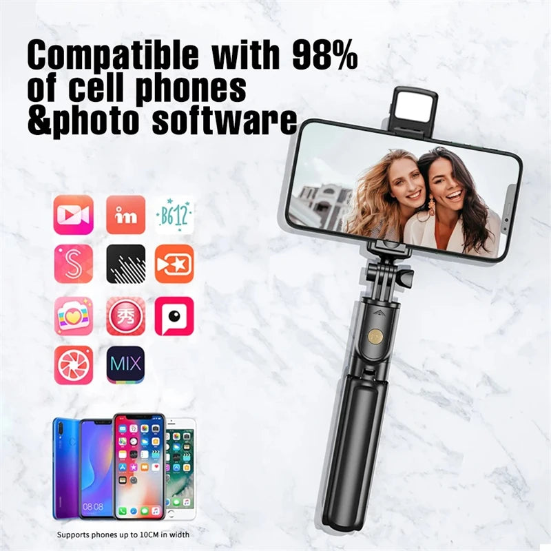 Selfie Stick Travel Tripod Stand